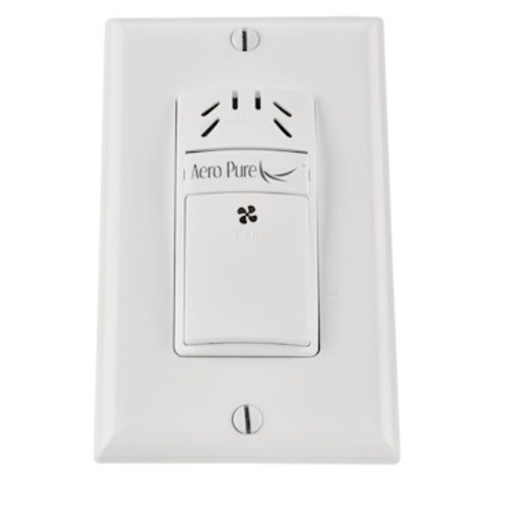 Aero Pure Fans DWHS W Wall Mount Humidity Sensor for ABF Series in White